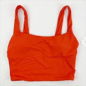 Andie Swim Womens The Tank Top XS Tankini Swimsuit Siren Orange